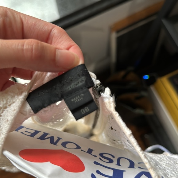 Burberry white lace dress sleeveless size Italy 38 - Picture 4 of 5